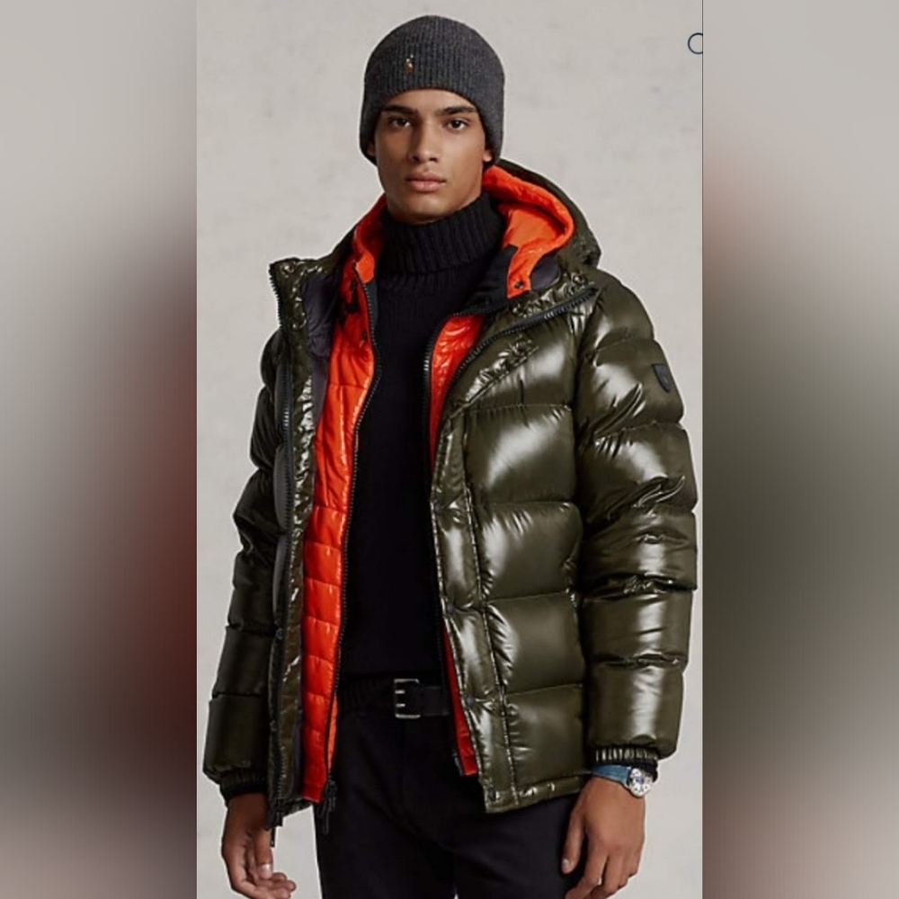 Polo Ralph Lauren Water Resistant Down Hooded Jacket